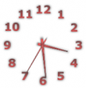 TheAeroClock(电脑透明桌面时钟软件) v3.96  绿色中文版