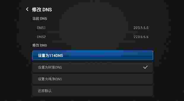 DNS优选TV版