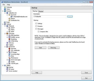 hMailServer正式版 5.3.4 Build 1913　官方版