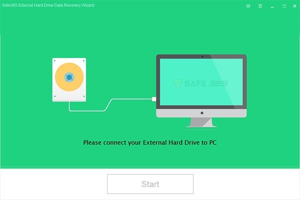 Safe365 External Hard Drive Data Recovery Wizard