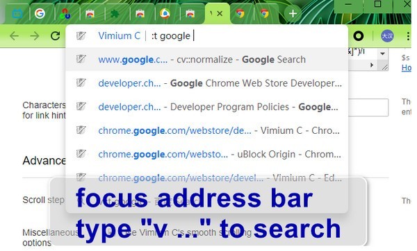 Vimium C(全键盘操作浏览器插件)