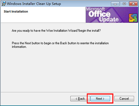 Windows Installer CleanUp Utility