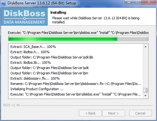 DiskBoss Server