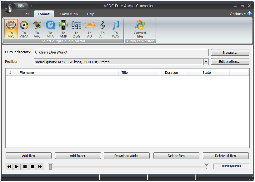 VSDC Free Audio Converter