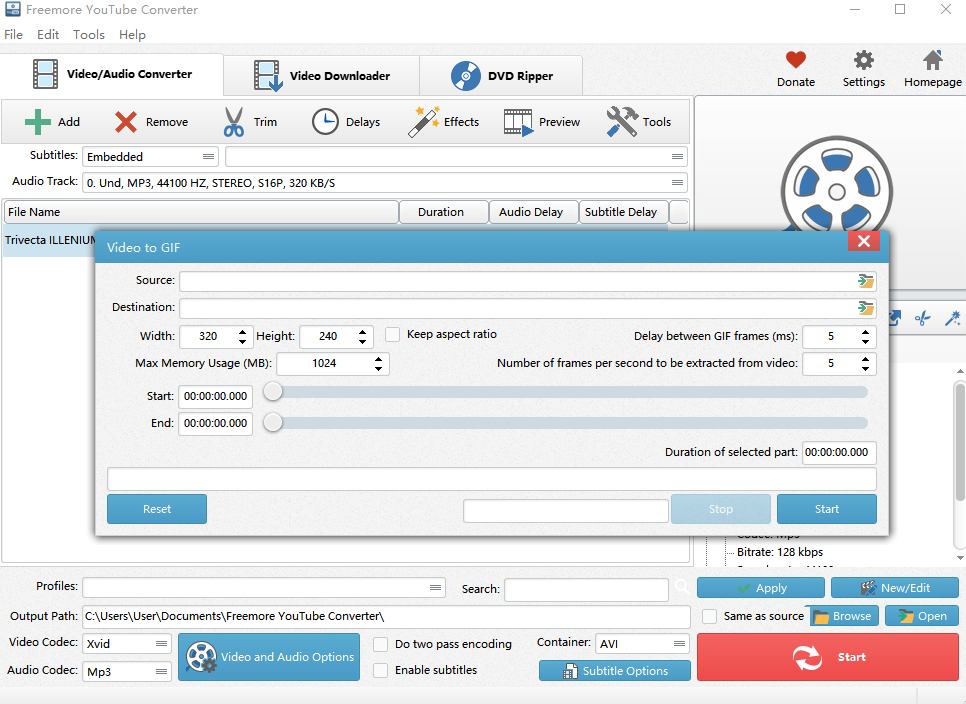 Freemore YouTube Converter