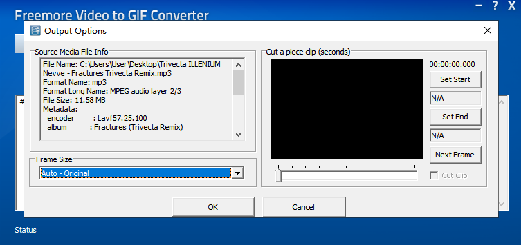 Freemore Video to GIF Converter