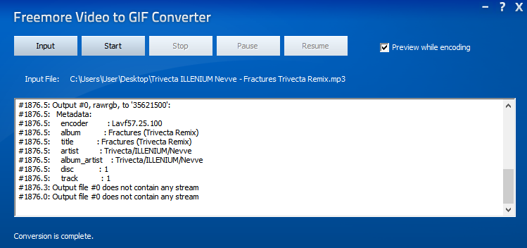 Freemore Video to GIF Converter