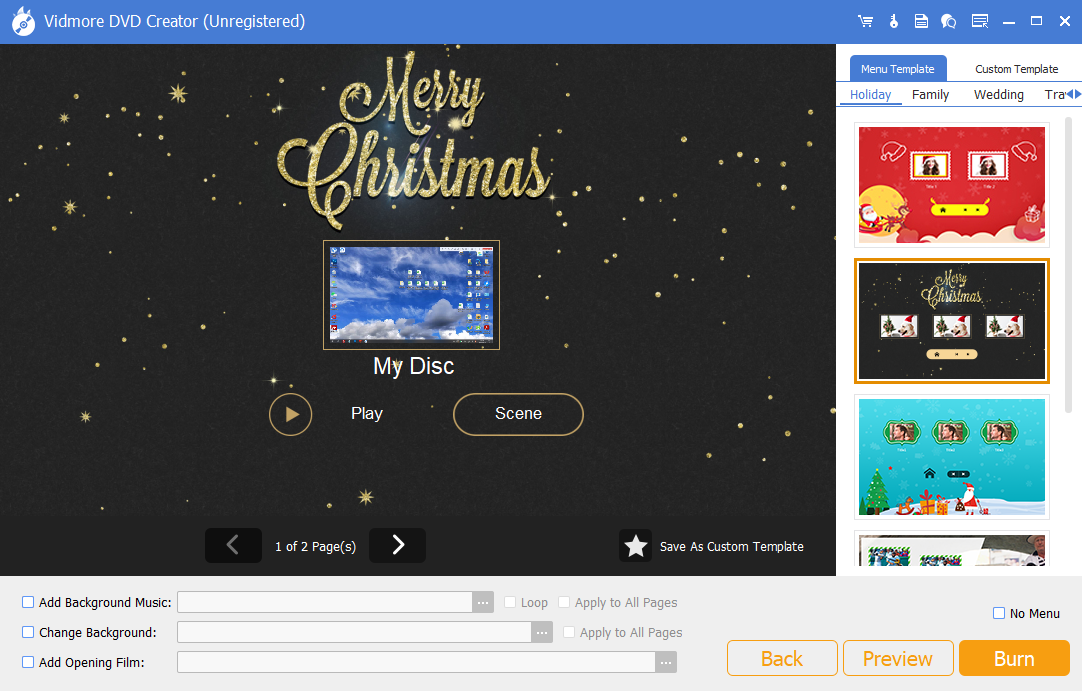 Vidmore DVD Creator