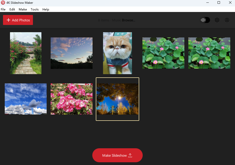 4K Slideshow Maker