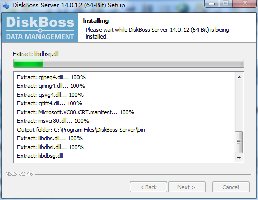 DiskBoss Server