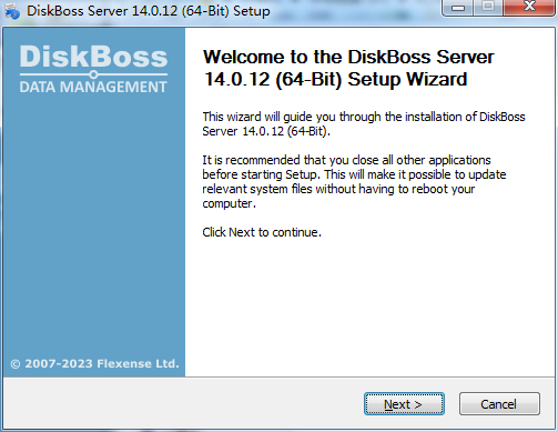 DiskBoss Server