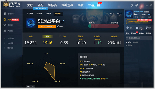 5E对战平台
