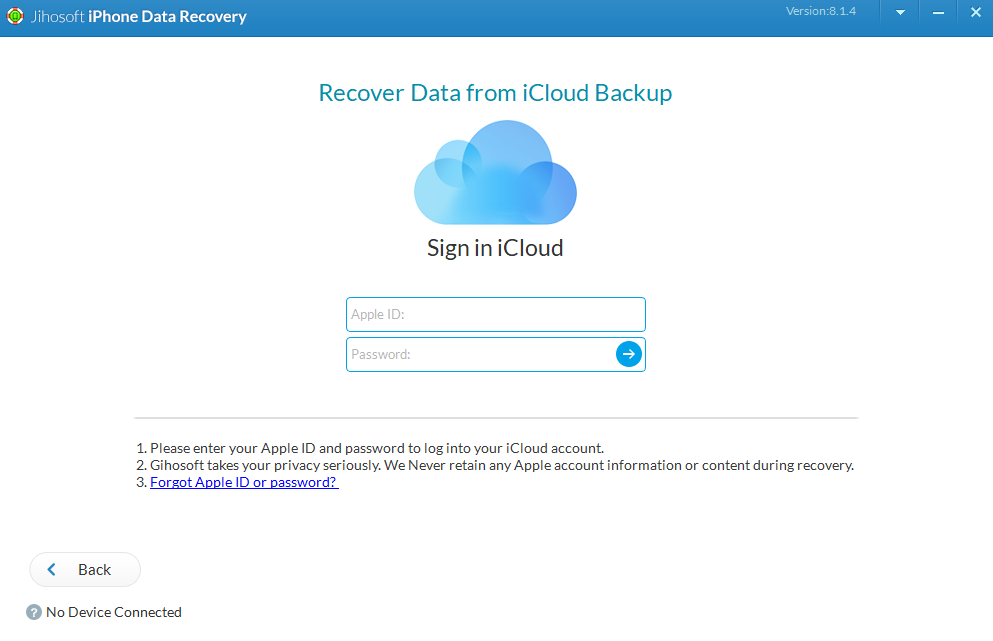 Jihosoft iPhone Data Recovery