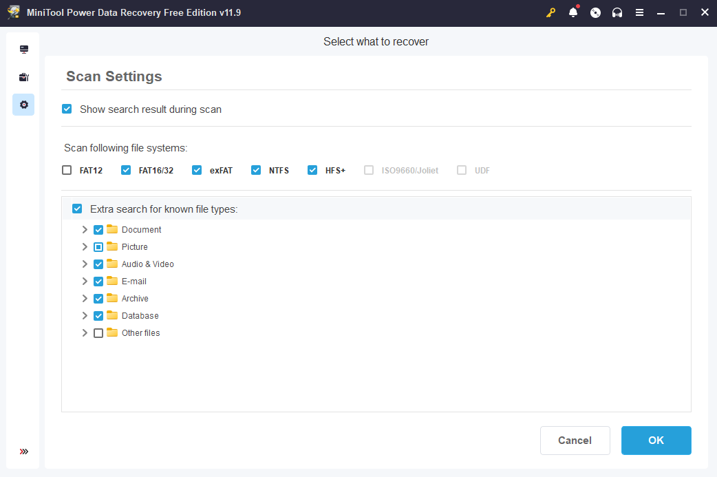 MiniTool Power Data Recovery