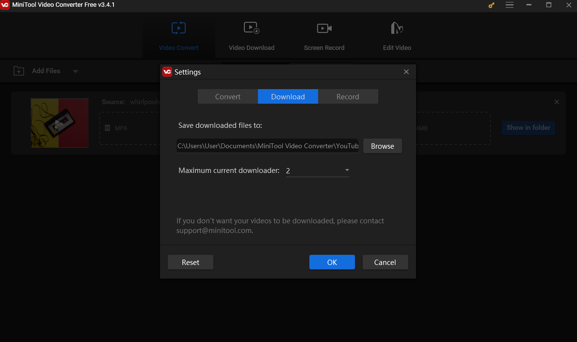 MiniTool Video Converter