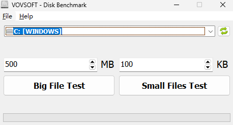 Vov Disk Benchmark