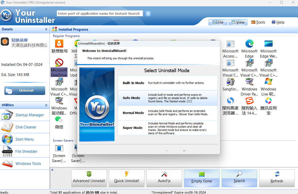 Your Uninstaller Pro