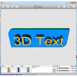 binerus 3D Text正式版1.0官方版